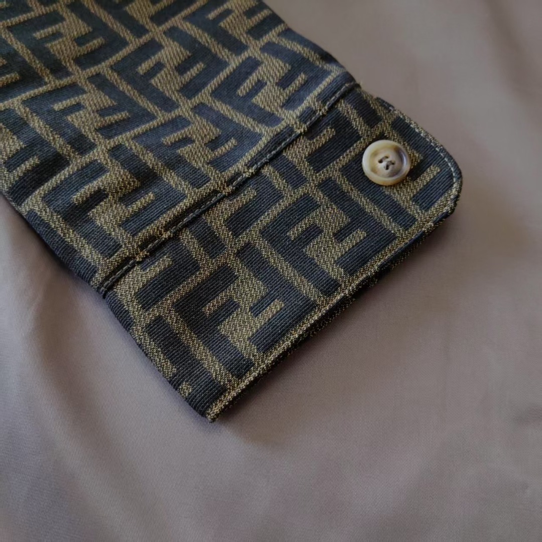 FENDI/芬迪 经典Logo提花衬衫休闲老花外套夹克