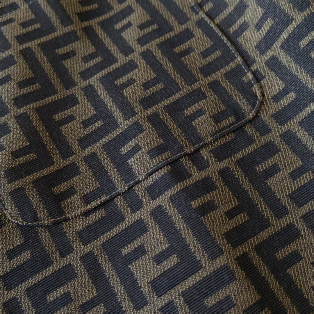FENDI/芬迪 经典Logo提花衬衫休闲老花外套夹克