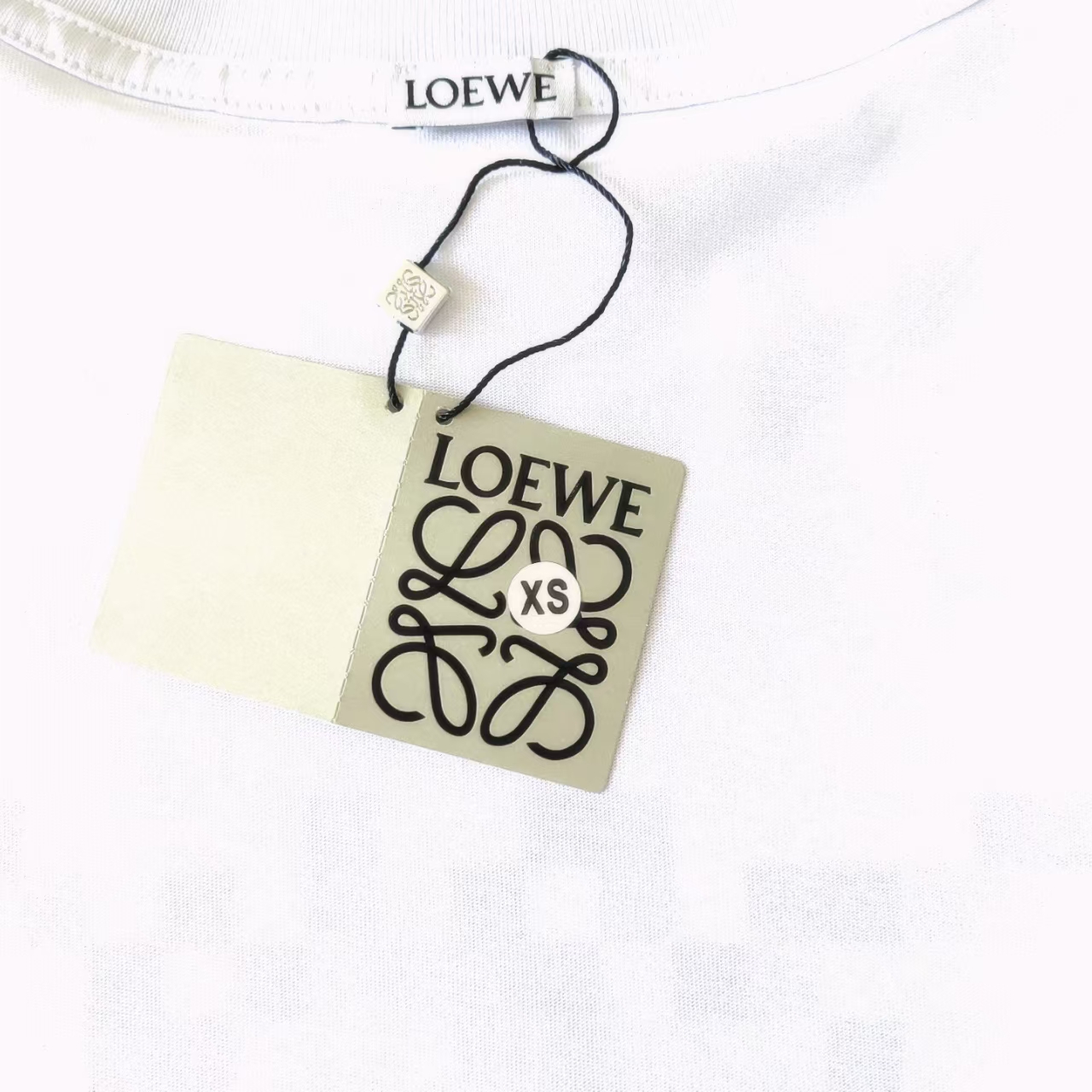 LOEWE/罗意威 马赛克印花短袖T桖
