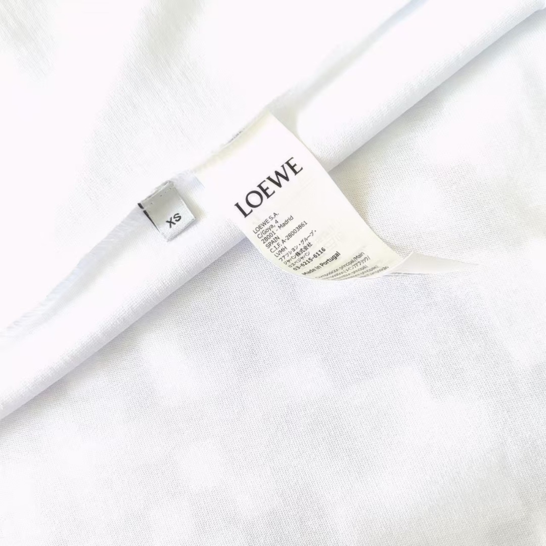 LOEWE/罗意威 马赛克印花短袖T桖