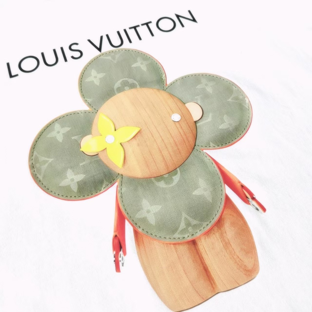 Louis Vuitton/路易威登 向日葵标识logo印花短袖T桖