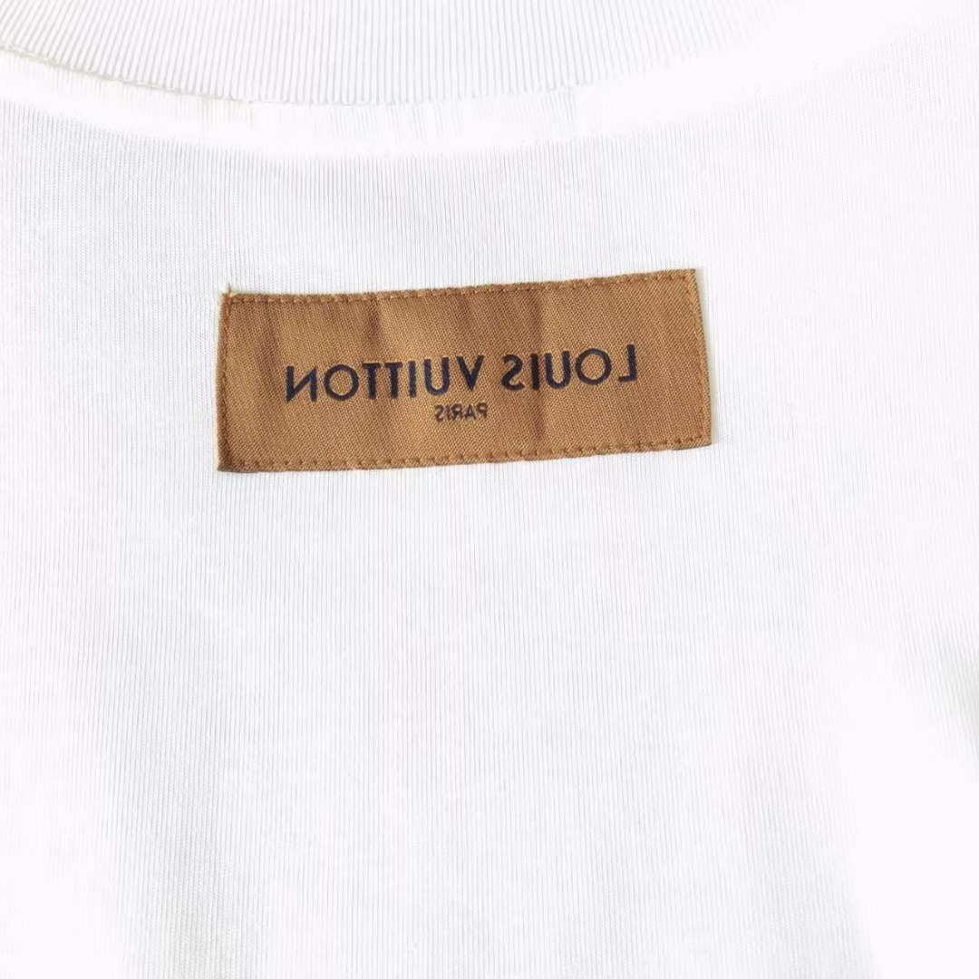 Louis Vuitton/路易威登 向日葵标识logo印花短袖T桖