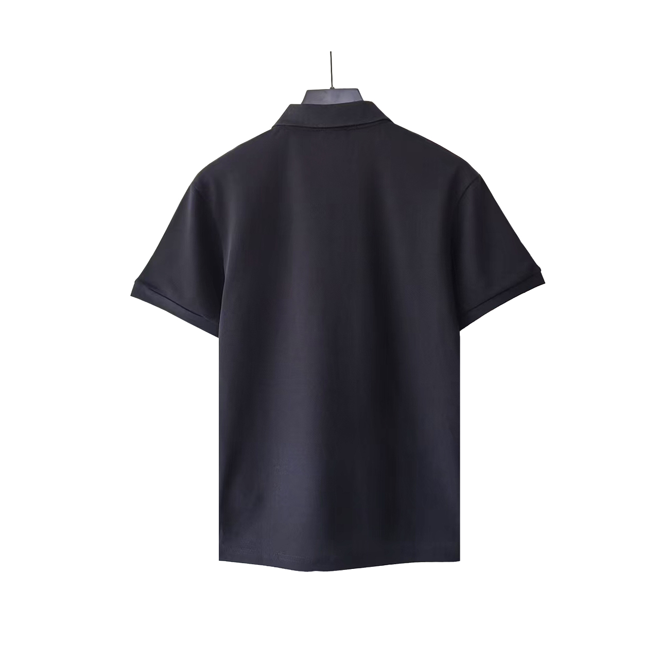 BURBERRY/巴宝莉 领口格纹拼接刺绣POLO衫