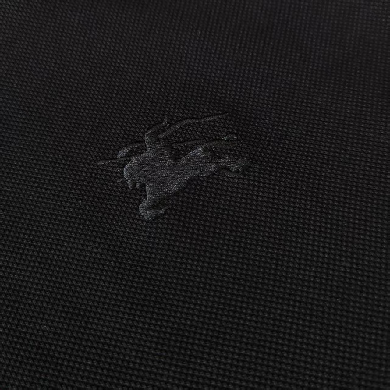 BURBERRY/巴宝莉 领口格纹拼接刺绣POLO衫