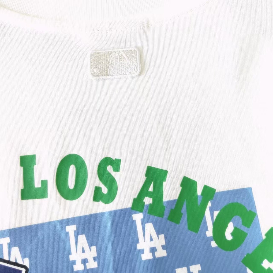 MLB 刺绣小标后背logo印花T恤