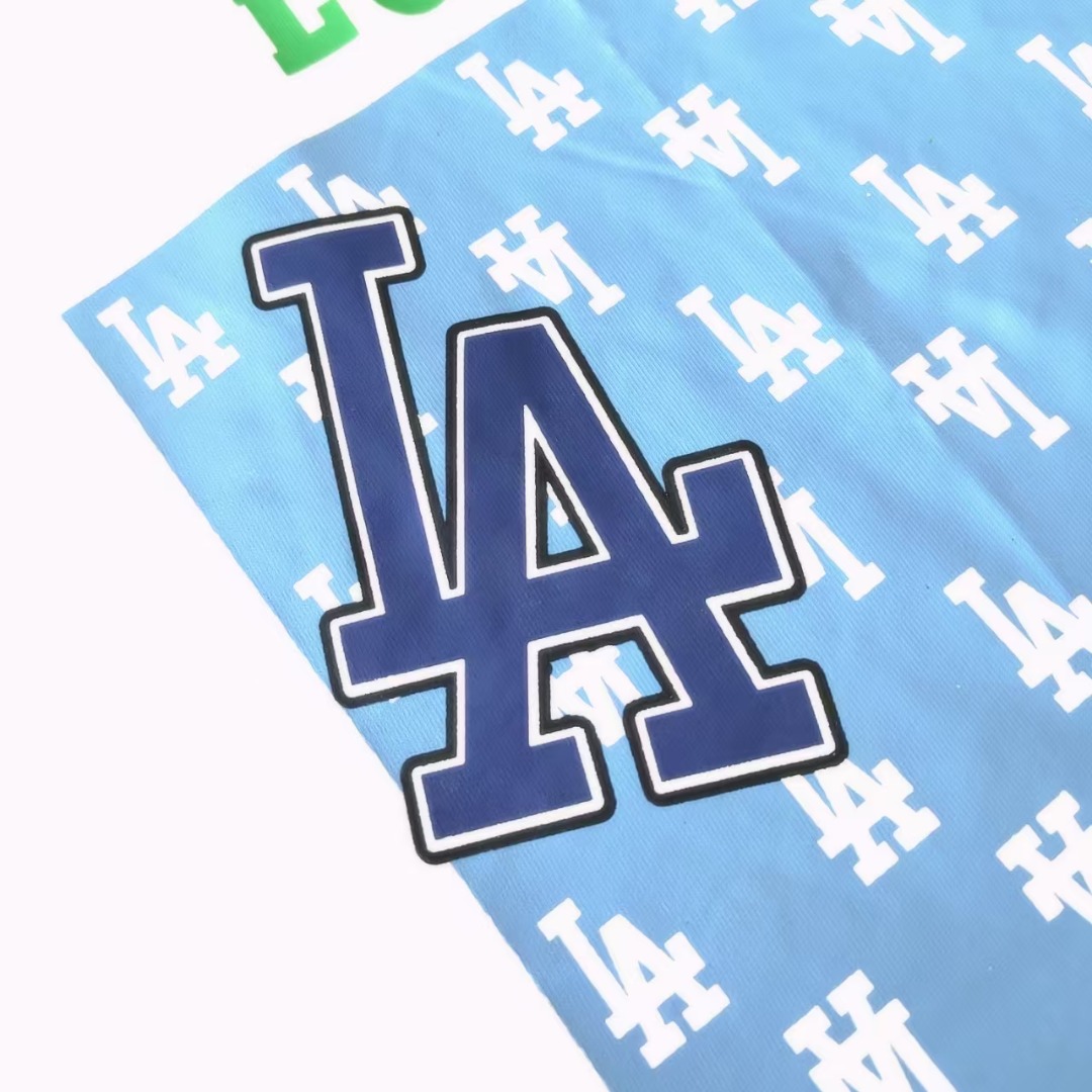 MLB 刺绣小标后背logo印花T恤