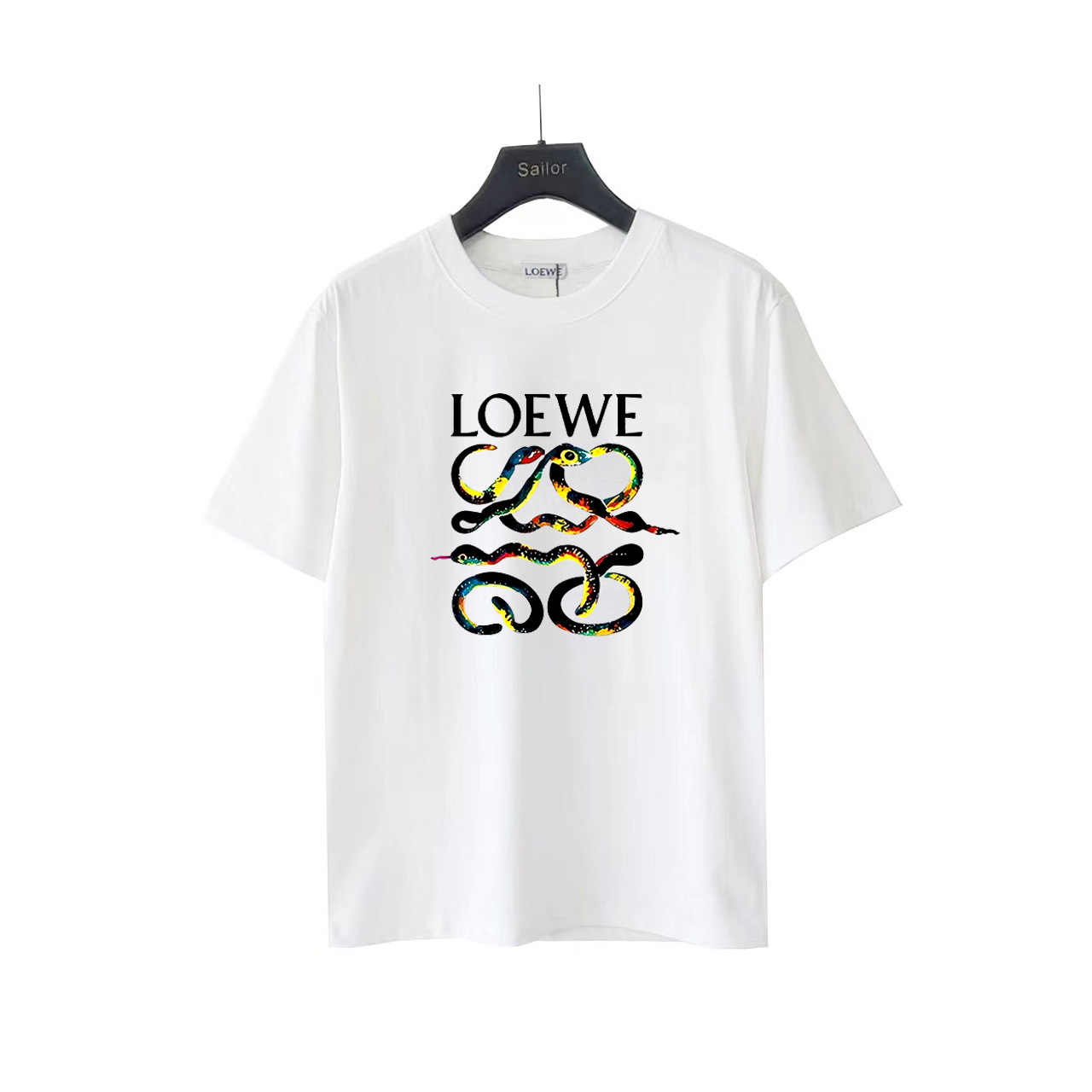 LOEWE/罗意威 蛇年限定印花短袖