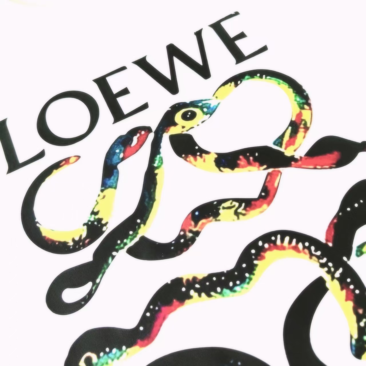 LOEWE/罗意威 蛇年限定印花短袖