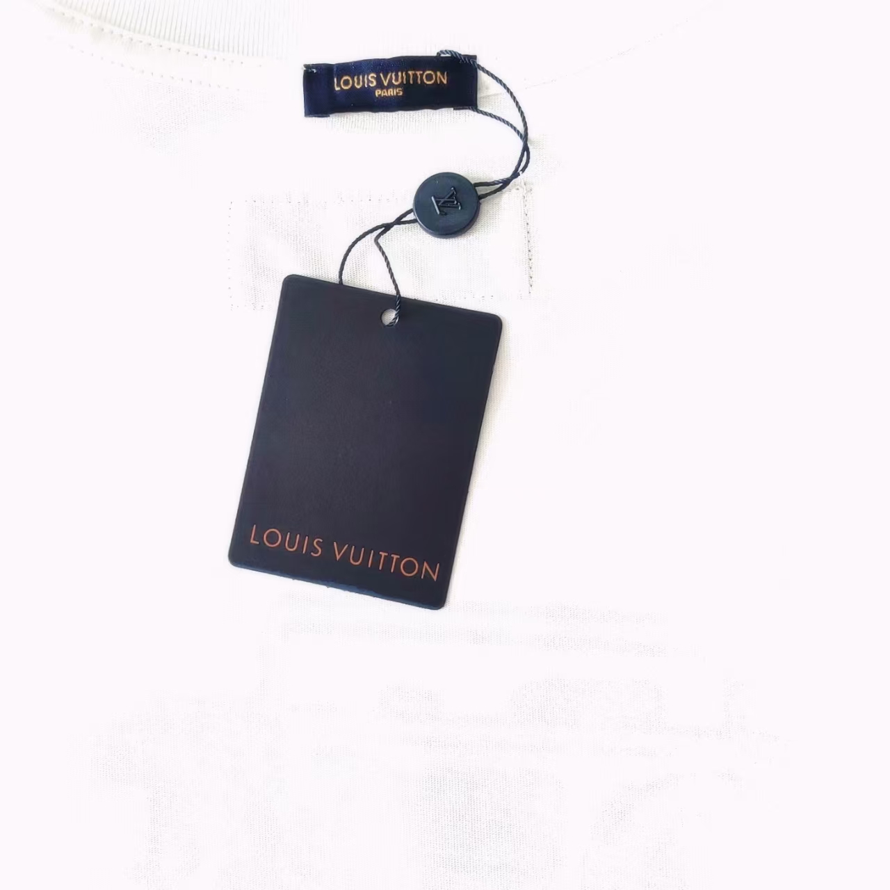 Louis Vuitton/路易威登 趣味音乐logo印花短袖