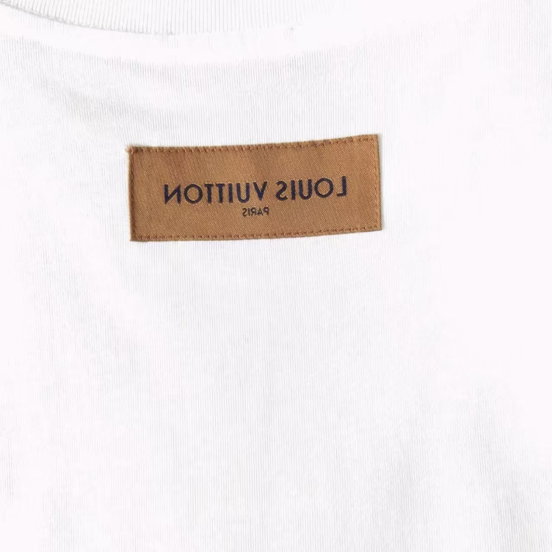 Louis Vuitton/路易威登 趣味音乐logo印花短袖