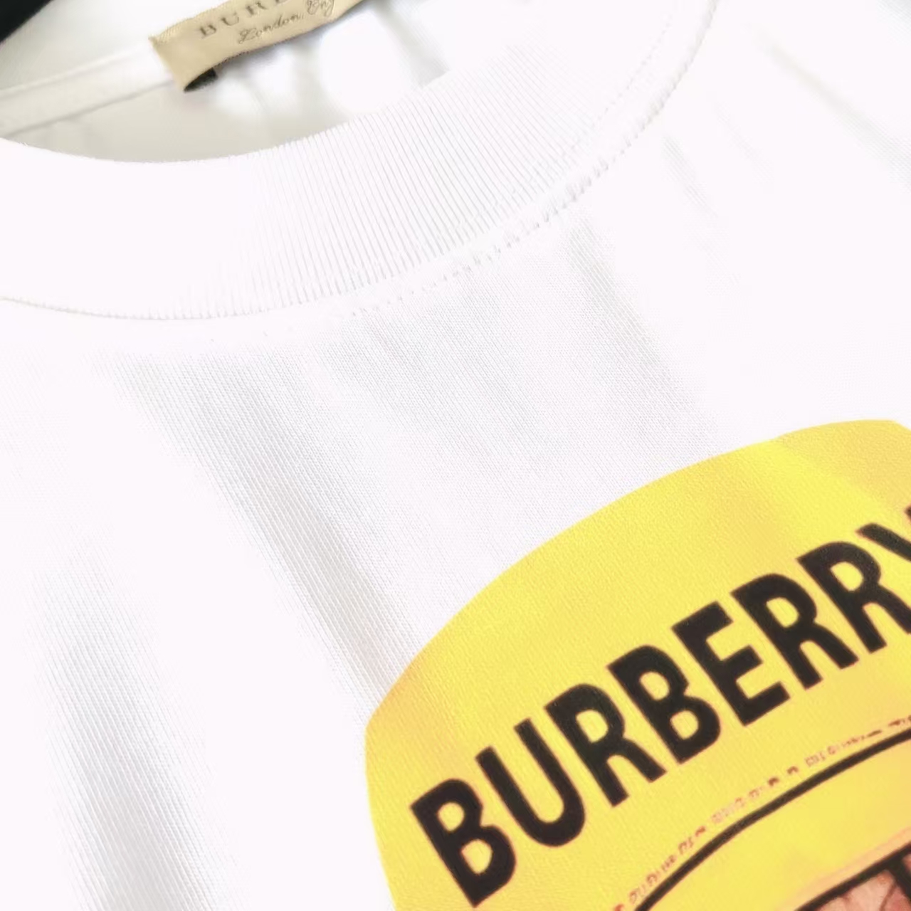 BURBERRY 巴宝莉 卡通带帽小熊短袖T恤