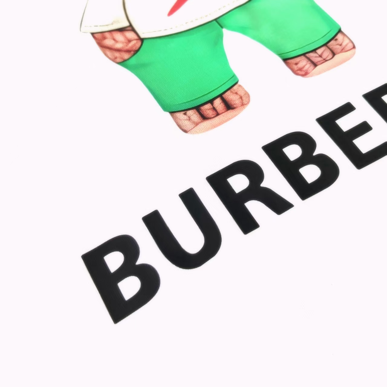 BURBERRY 巴宝莉 卡通带帽小熊短袖T恤