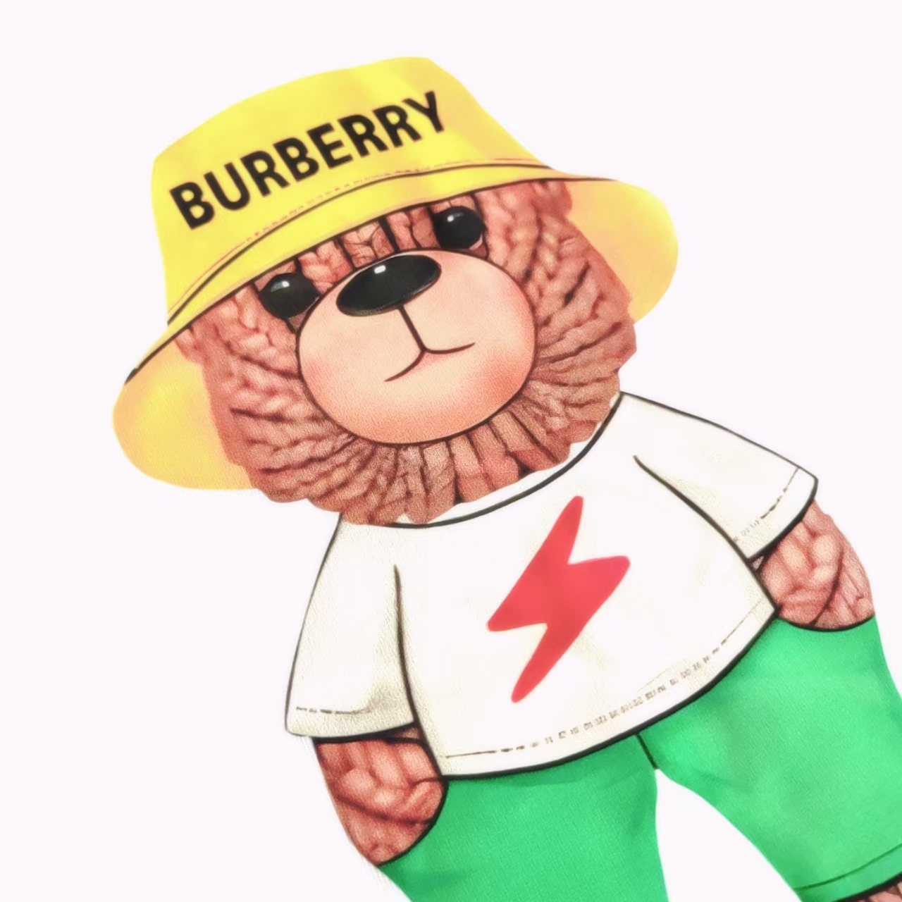 BURBERRY 巴宝莉 卡通带帽小熊短袖T恤