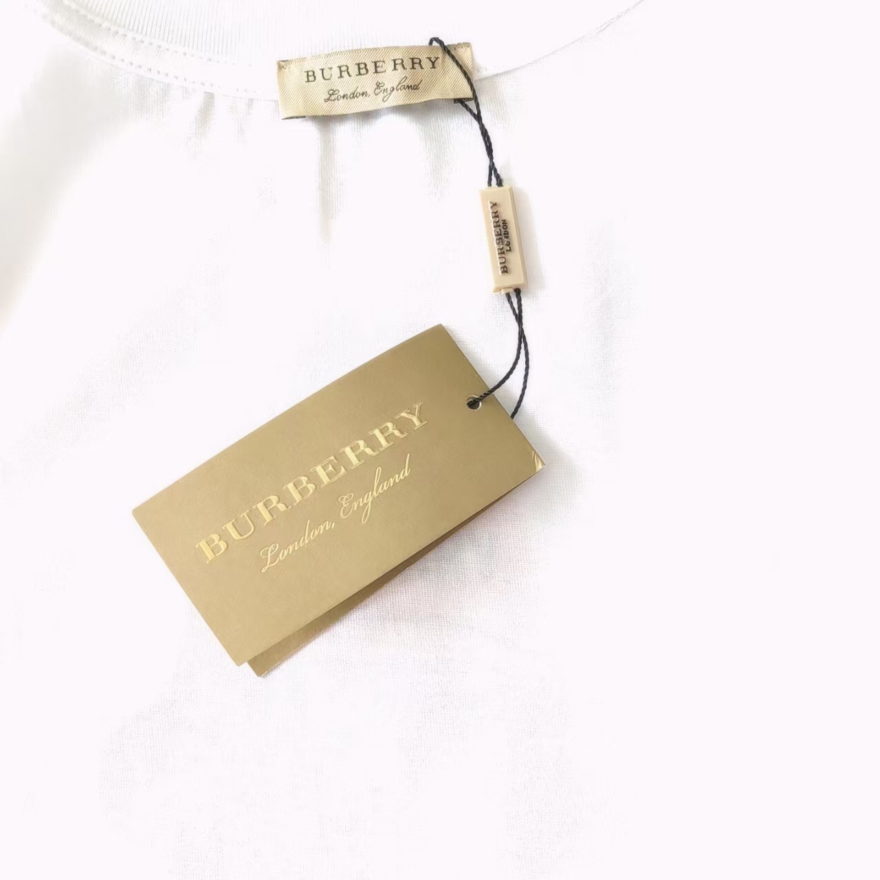 BURBERRY 巴宝莉 卡通带帽小熊短袖T恤