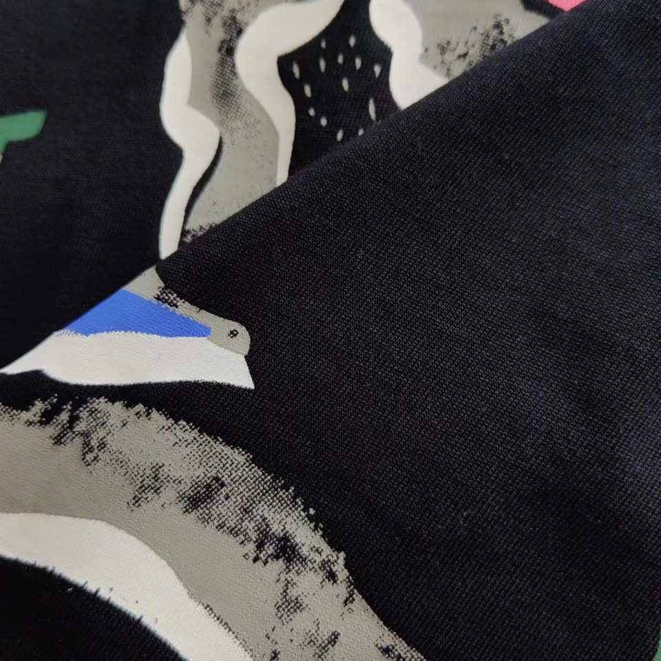 LOUIS VUITTON/路易登威 手绘人脸logo涂鸦短袖T恤