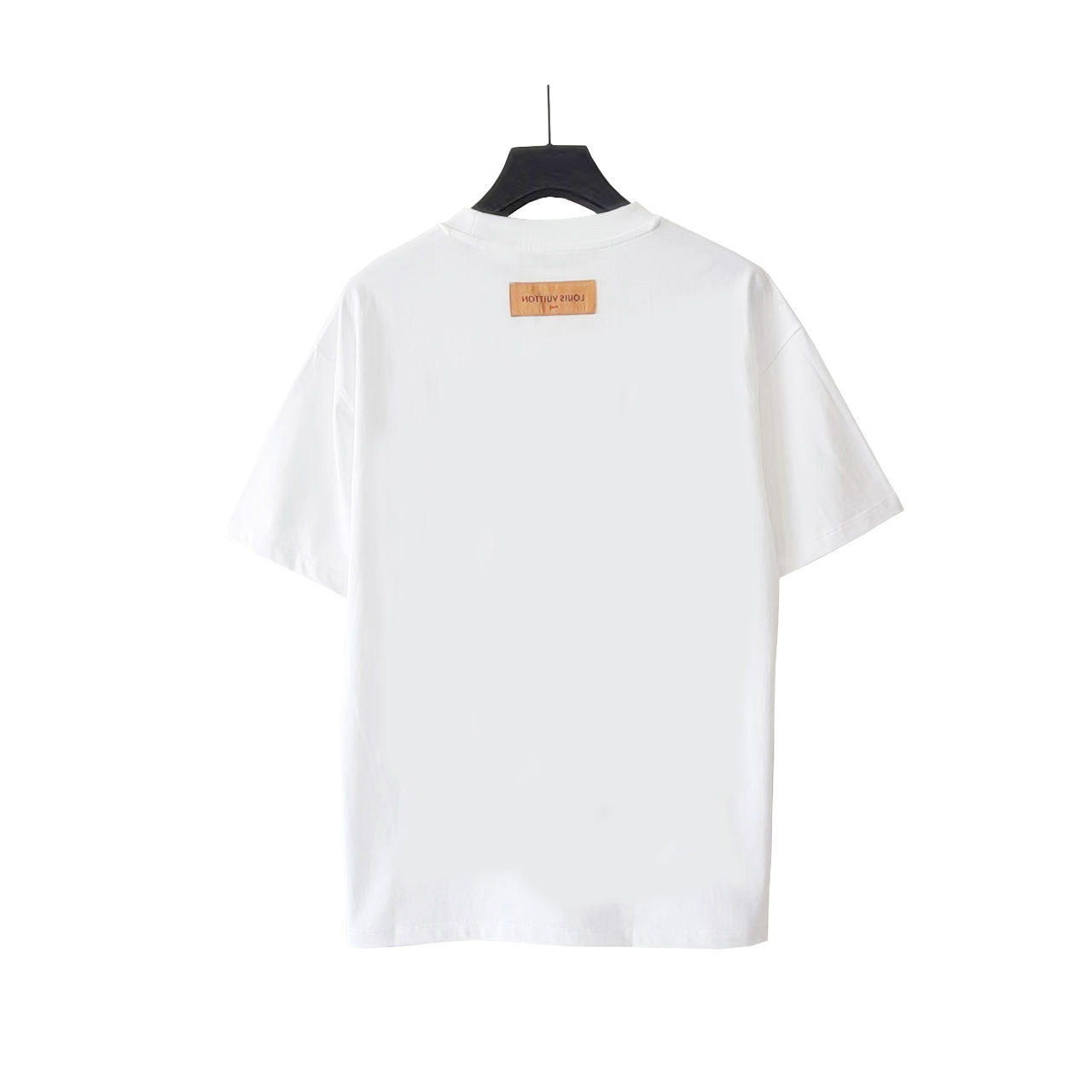 LOUIS VUITTON/路易威登刺绣灰黑字母短袖