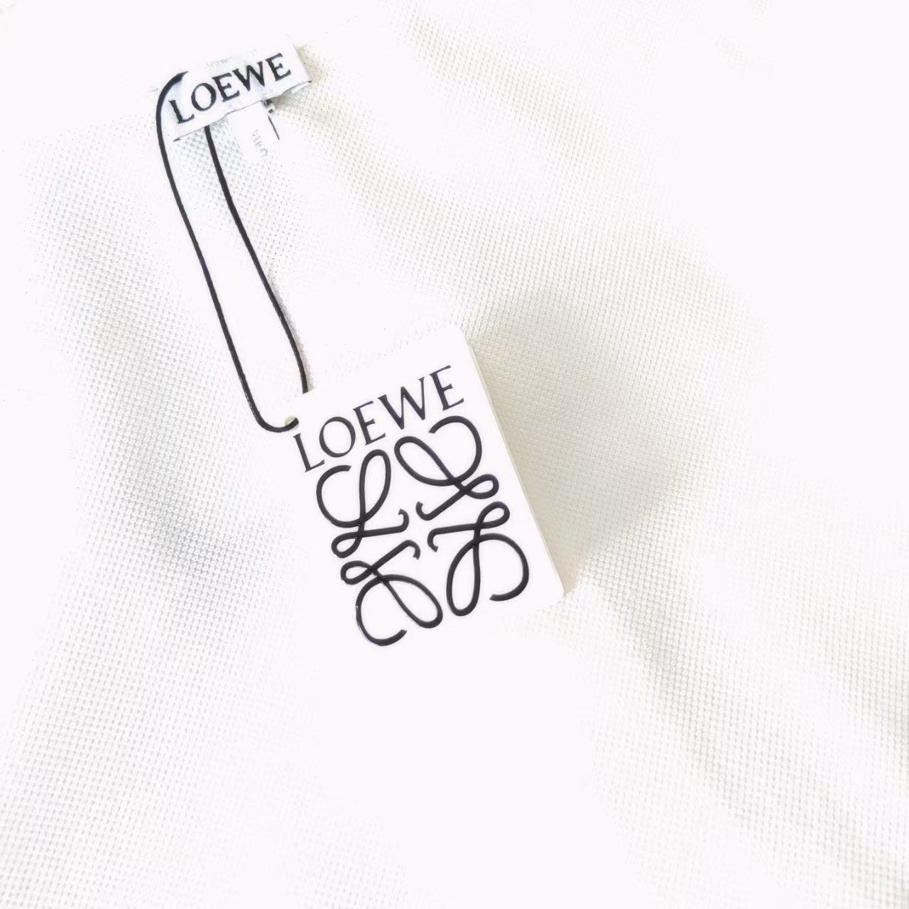 LOEWE/罗意威 刺绣logo拼色领袖POLO衫