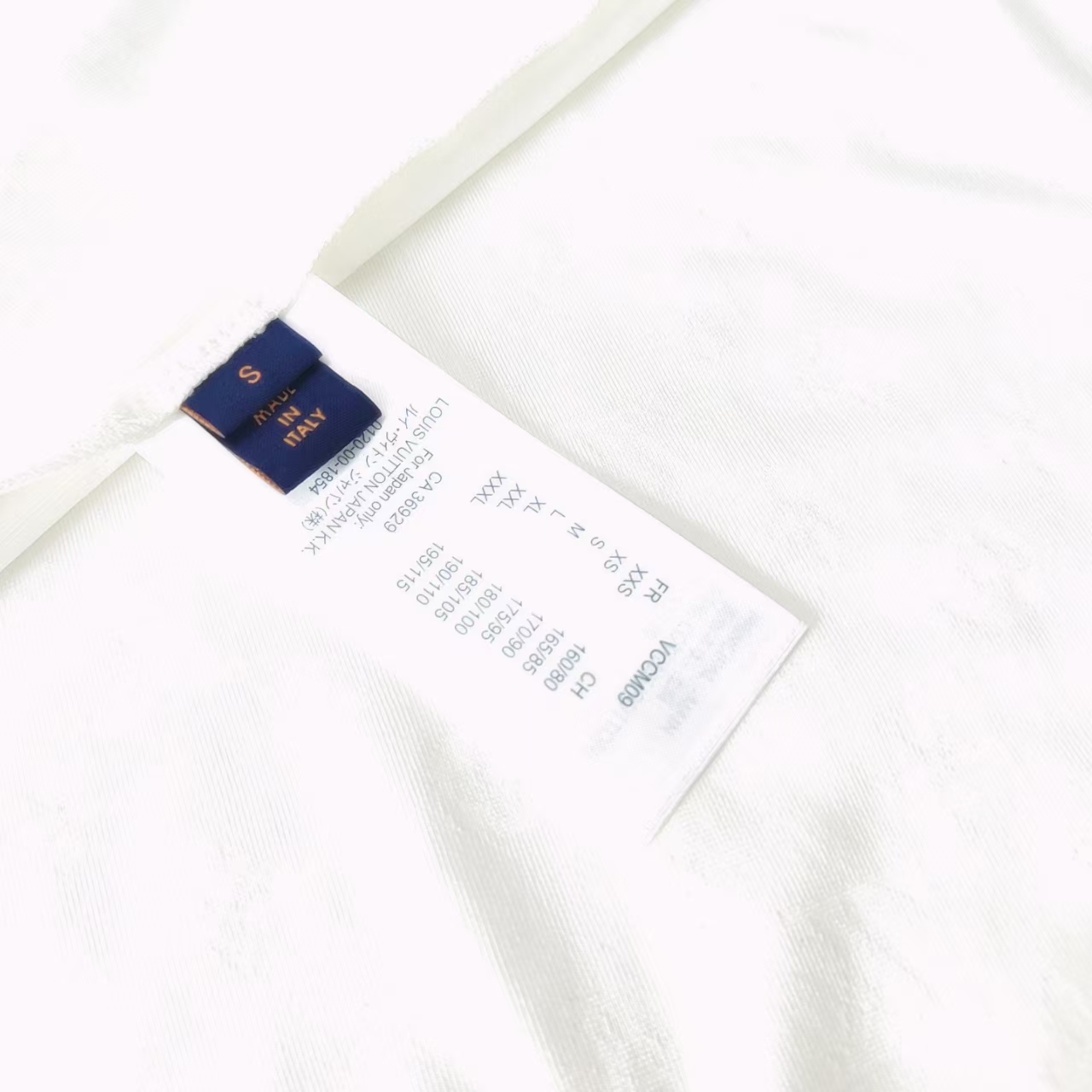 Louis vuitton 路易威登 满印老花提花凹凸短袖
