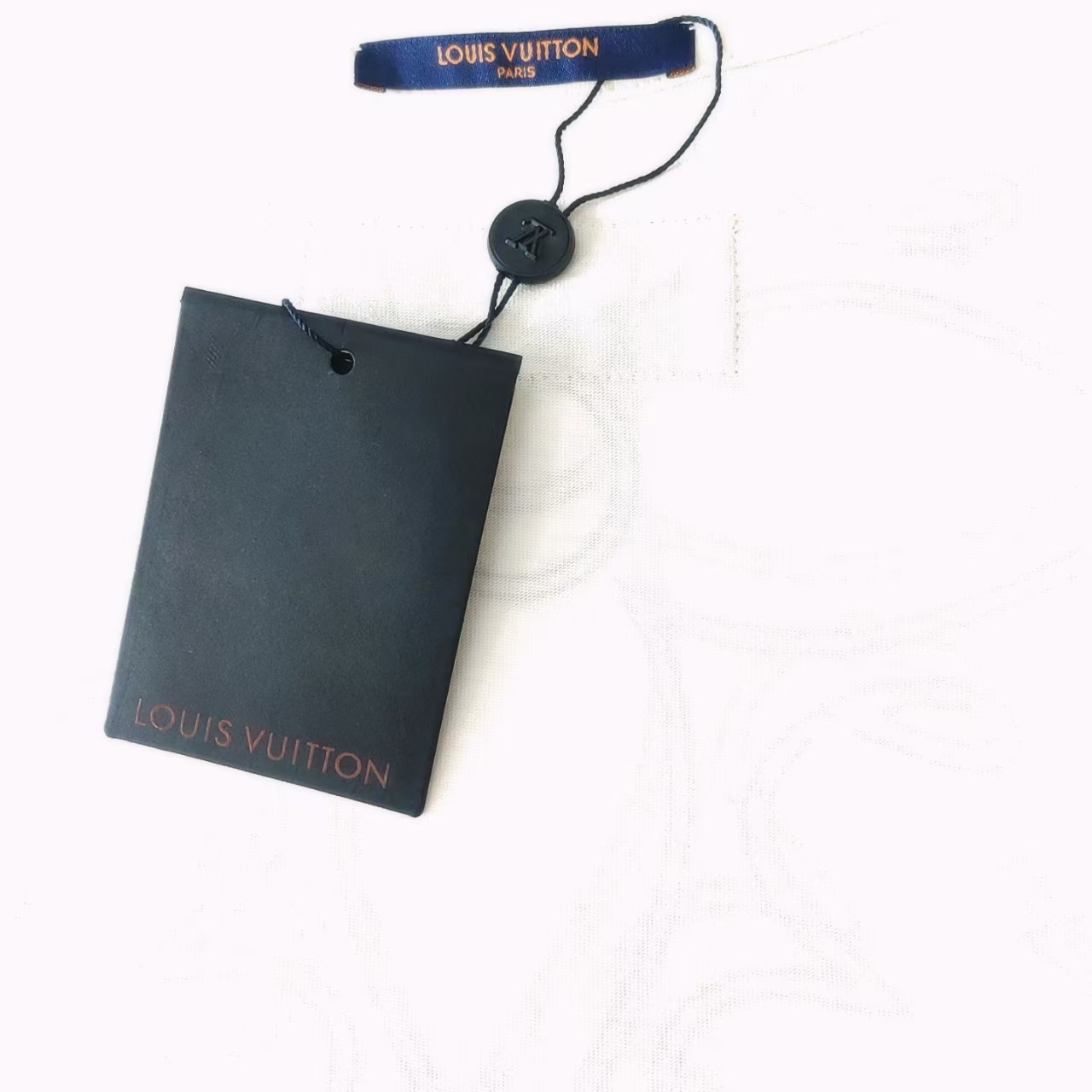 Louis vuitton/路易威登 靴线字母logo印花短袖T桖