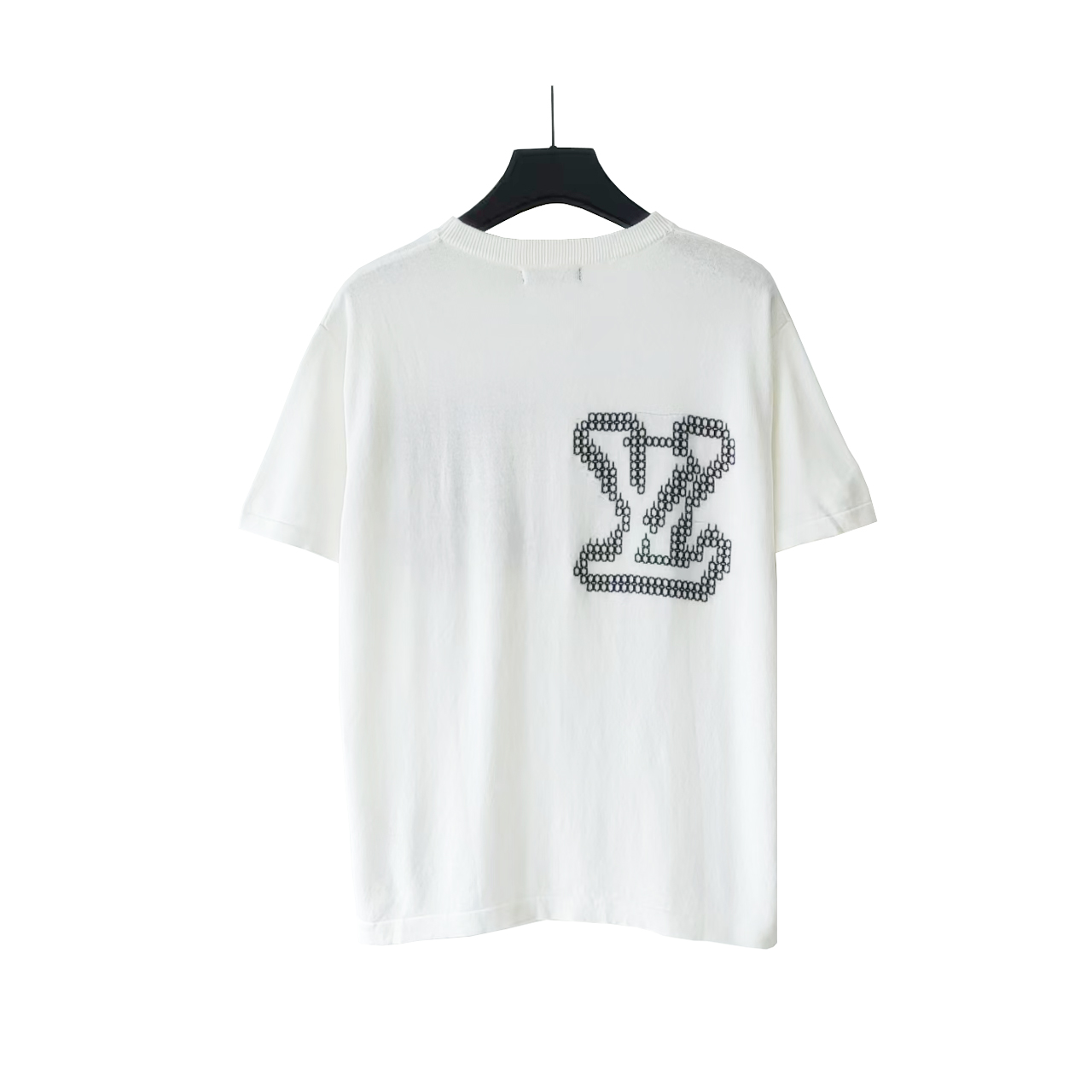 Louis vuitton/路易威登 经典大标识字母针织短袖