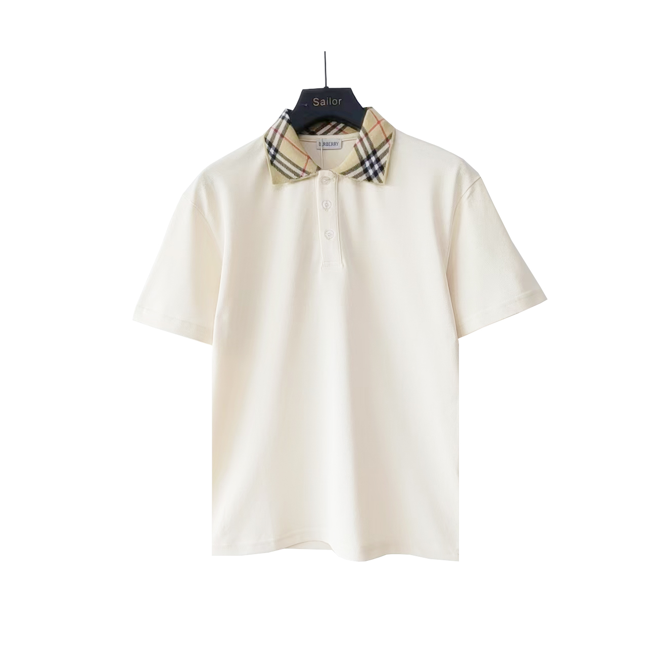 Burberry 巴宝莉 定制拼色扁机领休闲polo衫-Chinese UA Cheap High Quatity Brand Clothes Bags handbags Sneakers wholesale wholesaler seller from China Factory suppliers Fashion Clothing Shoes best Quality Beautiful Price Burberry 巴宝莉 定制拼色扁机领休闲polo衫