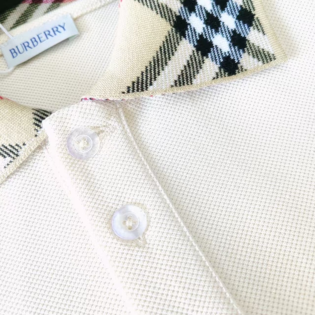 Burberry 巴宝莉 定制拼色扁机领休闲polo衫-Chinese UA Cheap High Quatity Brand Clothes Bags handbags Sneakers wholesale wholesaler seller from China Factory suppliers Fashion Clothing Shoes best Quality Beautiful Price Burberry 巴宝莉 定制拼色扁机领休闲polo衫