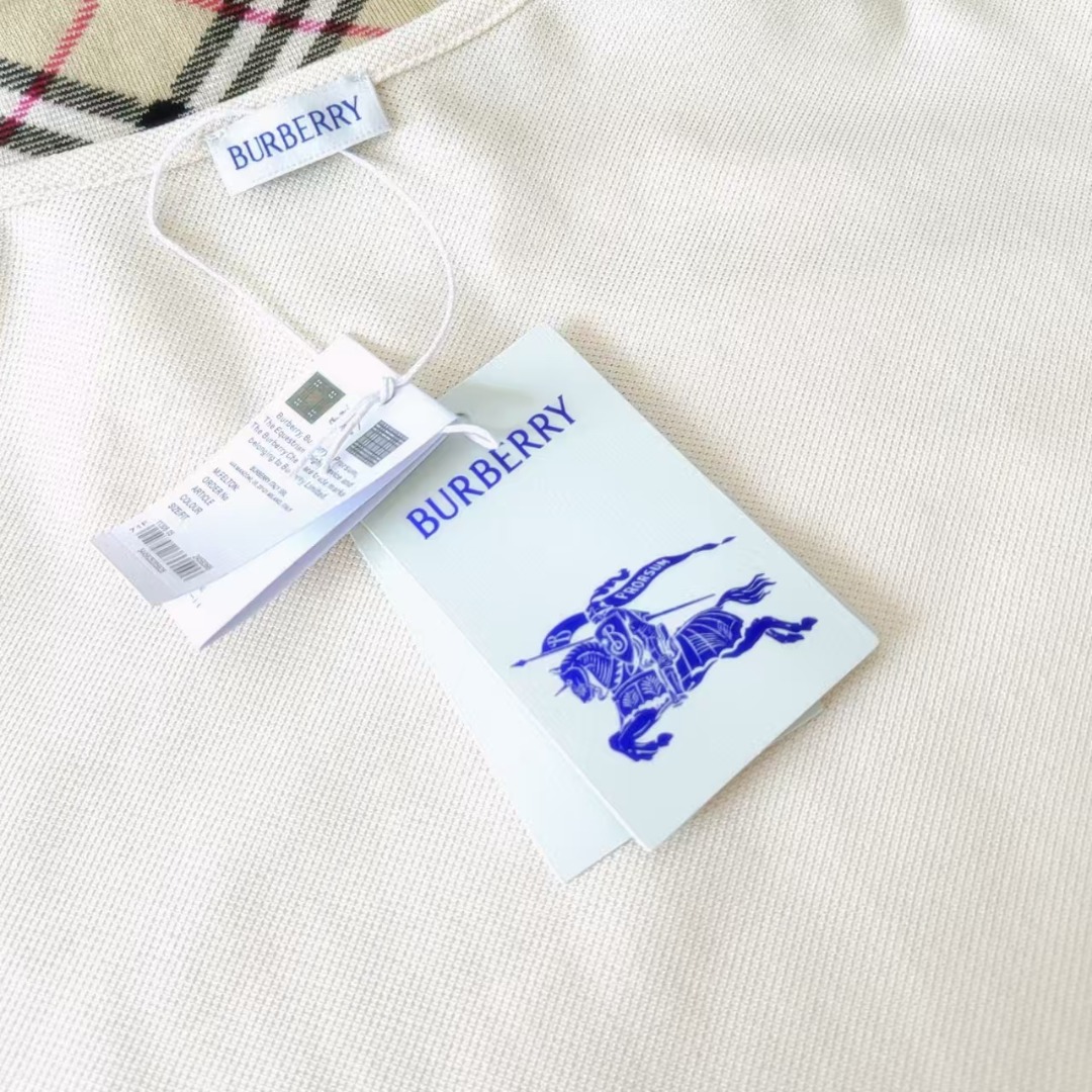 Burberry 巴宝莉 定制拼色扁机领休闲polo衫-Chinese UA Cheap High Quatity Brand Clothes Bags handbags Sneakers wholesale wholesaler seller from China Factory suppliers Fashion Clothing Shoes best Quality Beautiful Price Burberry 巴宝莉 定制拼色扁机领休闲polo衫