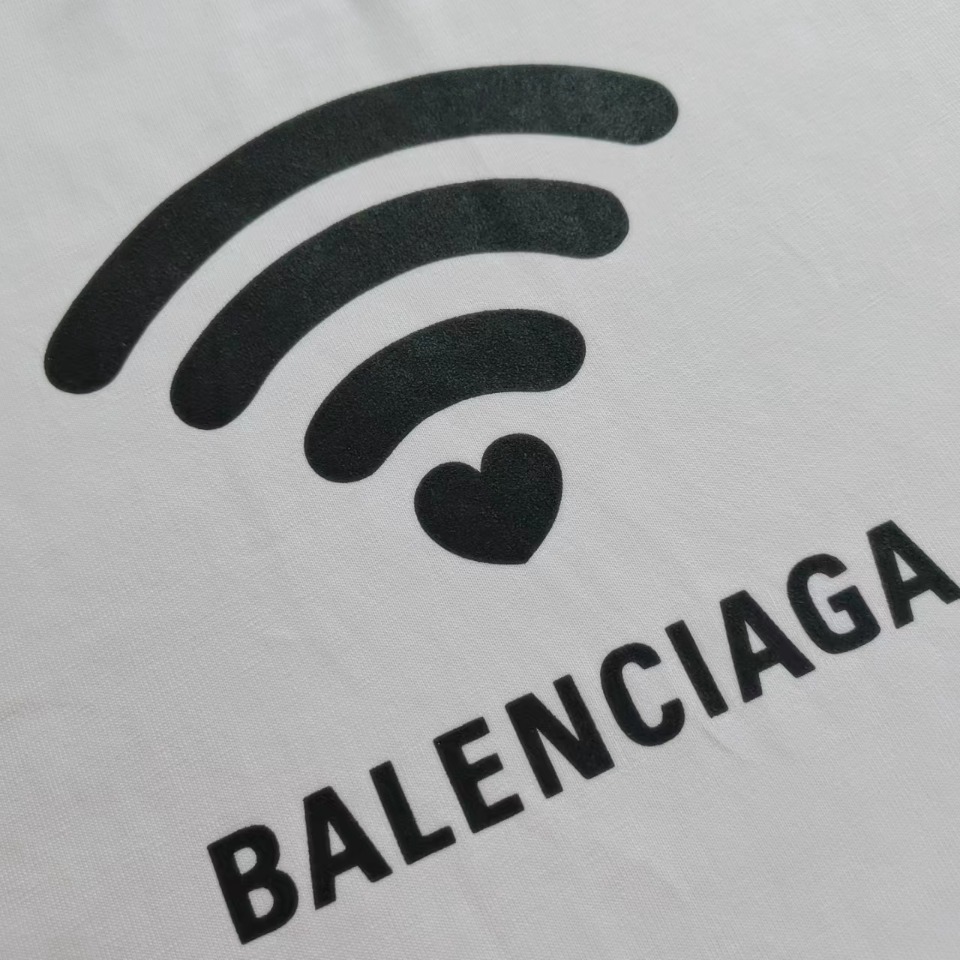 巴黎世家 Balenciaga 2024wifi520限定短袖 黑色