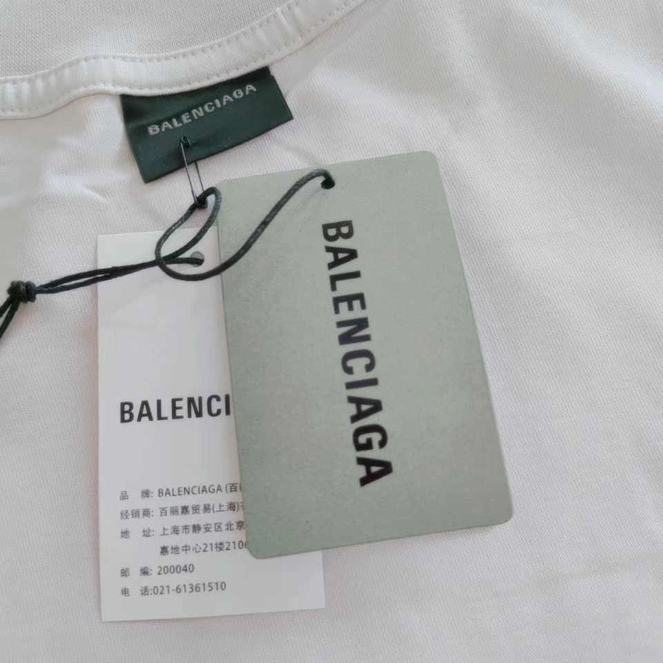 巴黎世家 Balenciaga 2024wifi520限定短袖 黑色