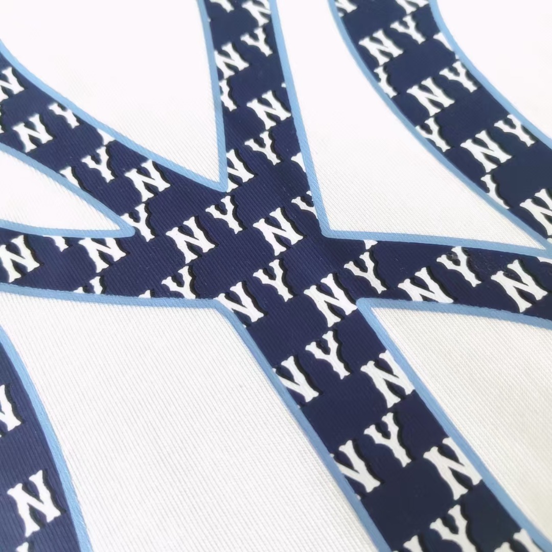 mlb/洋基队 胸前logo刺绣后背印花logo短袖T桖