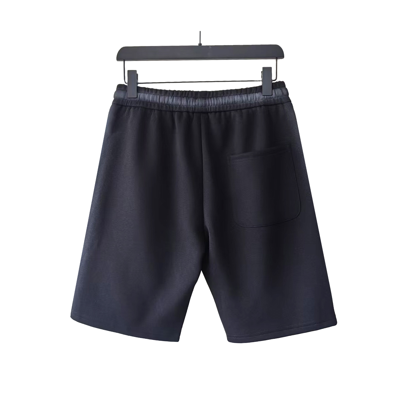 Balenciaga/巴黎世家 海浪刺绣绘涂鸦喷墨纹路短裤 刺绣小字母logo