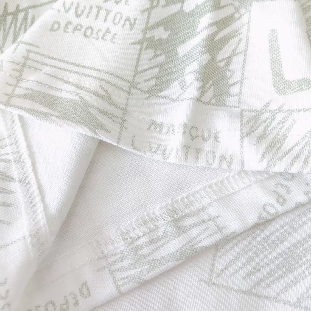 LOUIS VUITTON/路易威登 棋盘格字母logo短袖
