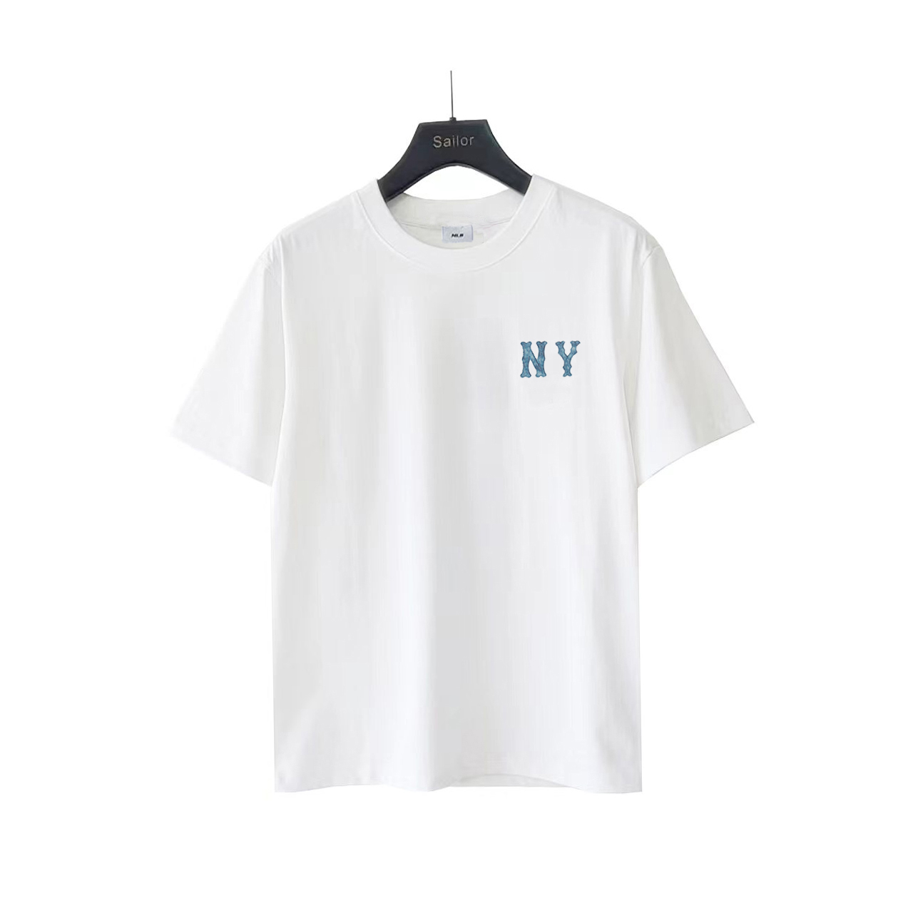 mlb/洋基队 前后字母印花logo短袖T桖
