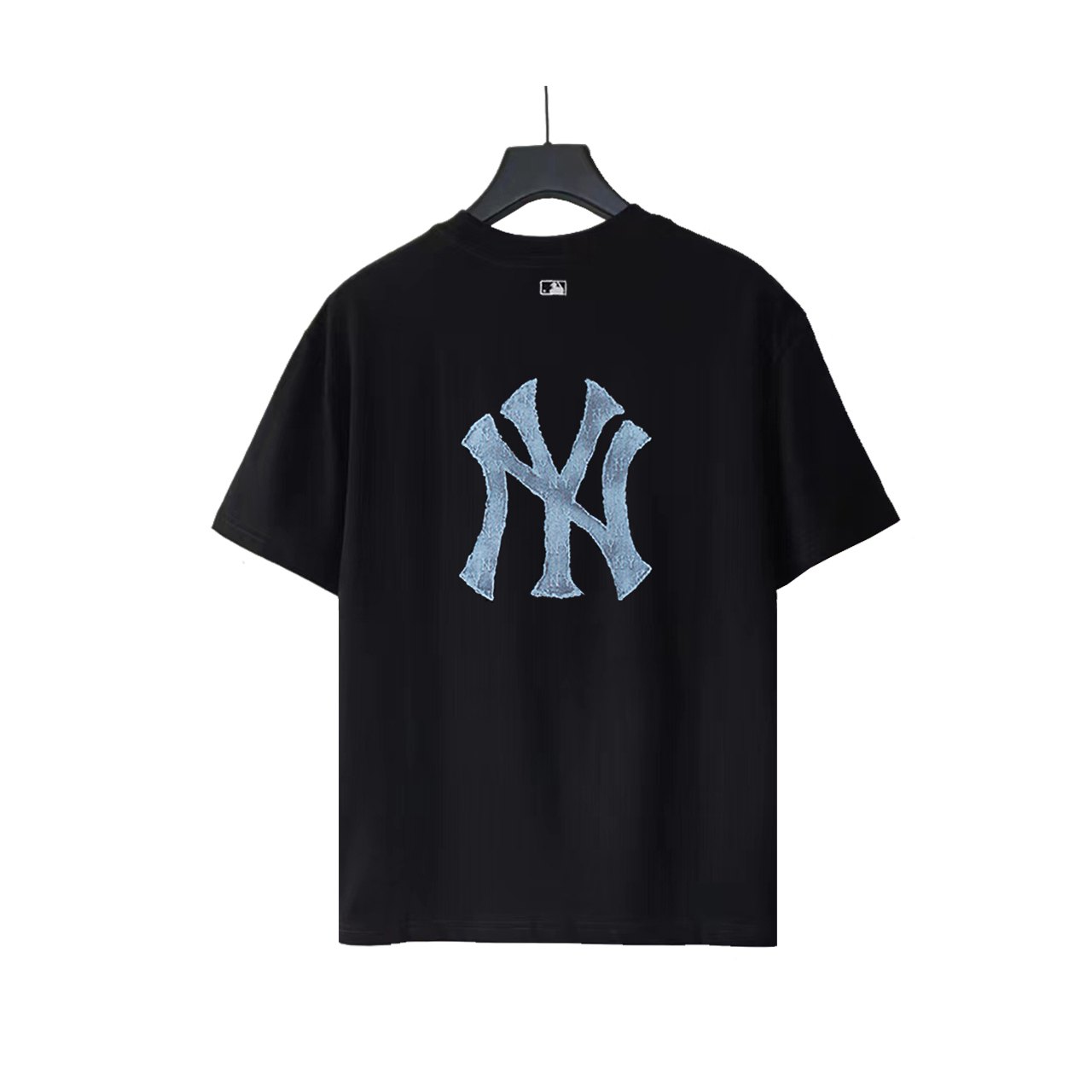 mlb/洋基队 前后字母印花logo短袖T桖 黑色 白色-Chinese UA Cheap High Quatity Brand Clothes Bags handbags Sneakers wholesale wholesaler seller from China Factory suppliers Fashion Clothing Shoes best Quality Beautiful Price mlb/洋基队 前后字母印花logo短袖T桖 黑色 白色