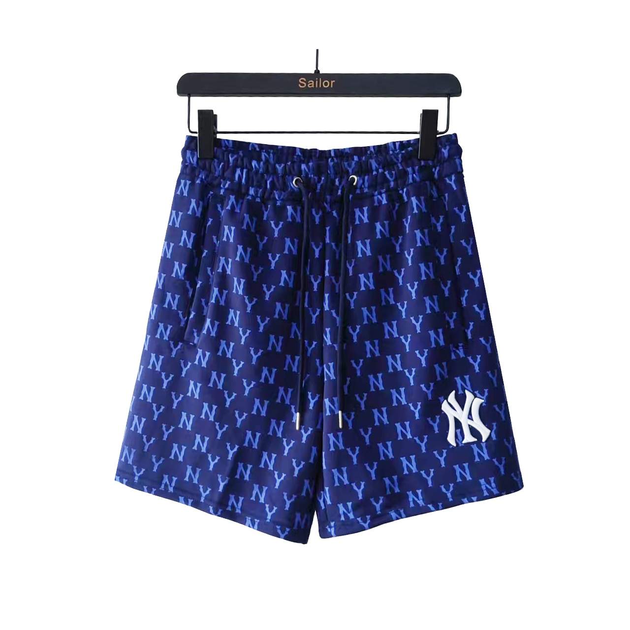 MLB 绣制小标满印字母短裤