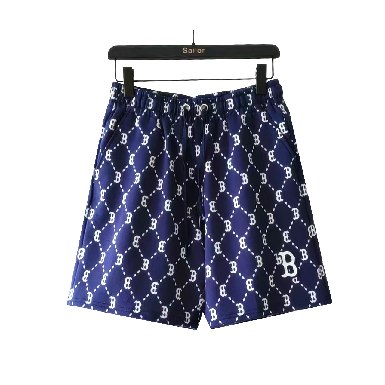 MLB 绣制小标满印字母短裤 卡其色 藏蓝色 黑色-Chinese UA Cheap High Quatity Brand Clothes Bags handbags Sneakers wholesale wholesaler seller from China Factory suppliers Fashion Clothing Shoes best Quality Beautiful Price MLB 绣制小标满印字母短裤 卡其色 藏蓝色 黑色