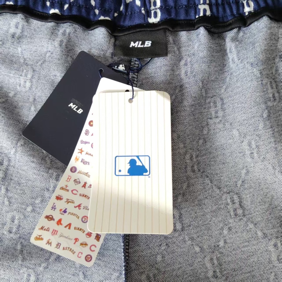 MLB 绣制小标满印字母短裤 卡其色 藏蓝色 黑色-Chinese UA Cheap High Quatity Brand Clothes Bags handbags Sneakers wholesale wholesaler seller from China Factory suppliers Fashion Clothing Shoes best Quality Beautiful Price MLB 绣制小标满印字母短裤 卡其色 藏蓝色 黑色
