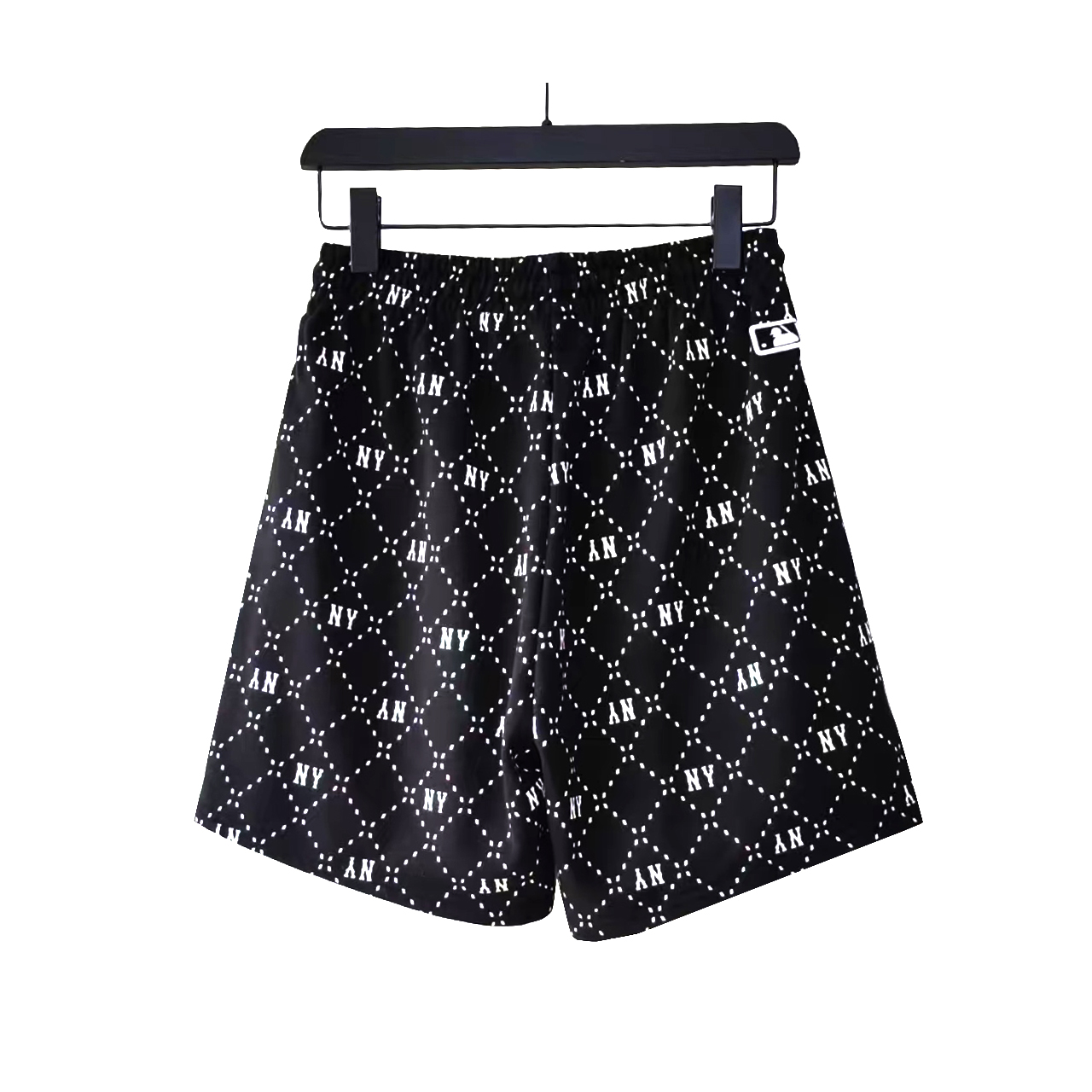 MLB/NY 老花重工满印短裤 满印360克纯棉刺绣短裤黑色 卡其-Chinese UA Cheap High Quatity Brand Clothes Bags handbags Sneakers wholesale wholesaler seller from China Factory suppliers Fashion Clothing Shoes best Quality Beautiful Price MLB/NY 老花重工满印短裤 满印360克纯棉刺绣短裤黑色 卡其