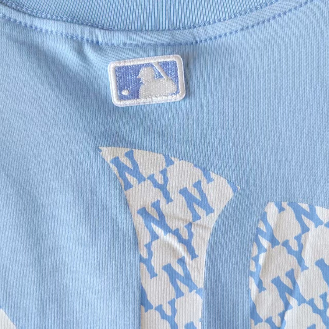 MLB 前后印花logo字母T恤 浅蓝清爽如夏日微风 藏青 米白 天蓝-Chinese UA Cheap High Quatity Brand Clothes Bags handbags Sneakers wholesale wholesaler seller from China Factory suppliers Fashion Clothing Shoes best Quality Beautiful Price MLB 前后印花logo字母T恤 浅蓝清爽如夏日微风 藏青 米白 天蓝