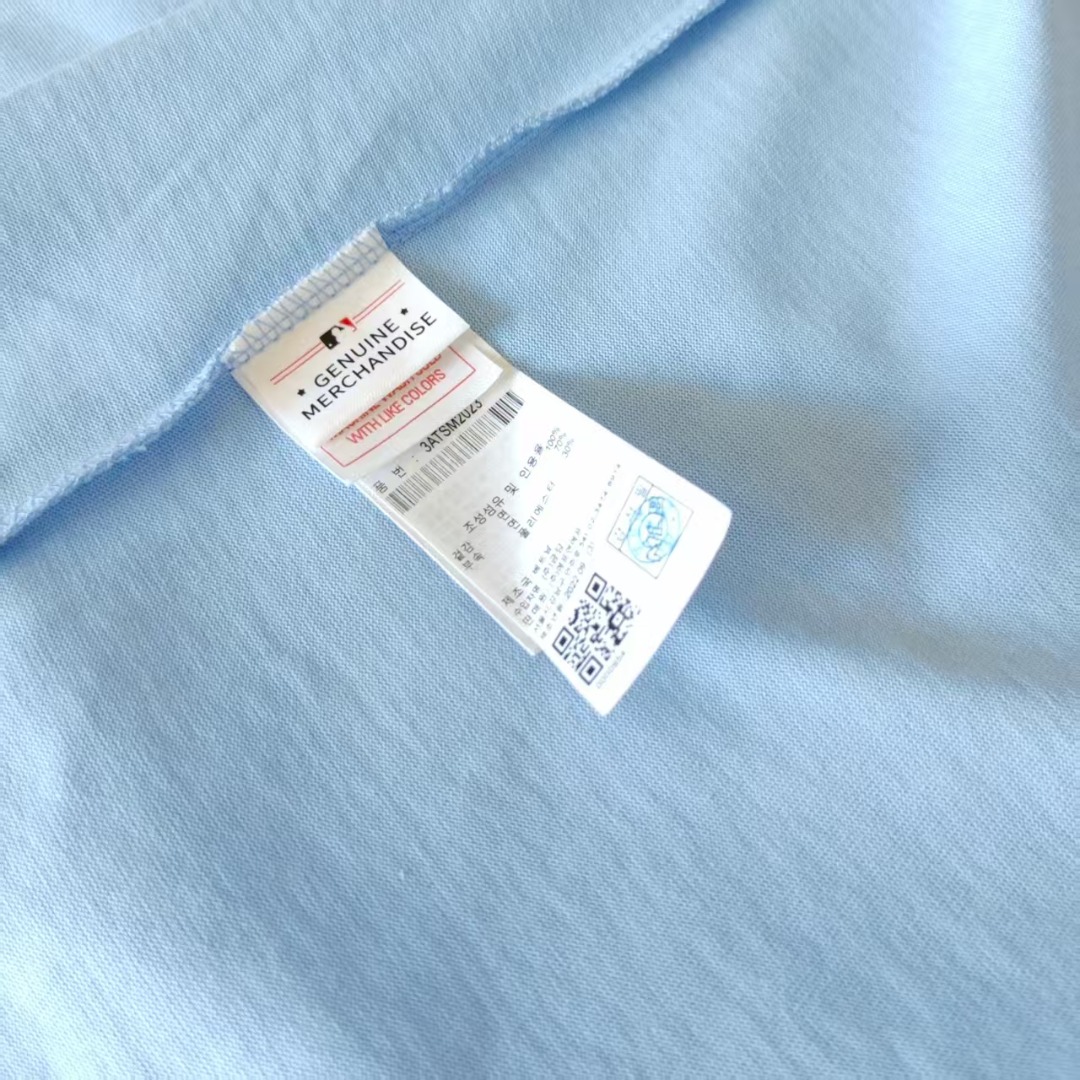 MLB 前后印花logo字母T恤 浅蓝清爽如夏日微风 藏青 米白 天蓝-Chinese UA Cheap High Quatity Brand Clothes Bags handbags Sneakers wholesale wholesaler seller from China Factory suppliers Fashion Clothing Shoes best Quality Beautiful Price MLB 前后印花logo字母T恤 浅蓝清爽如夏日微风 藏青 米白 天蓝