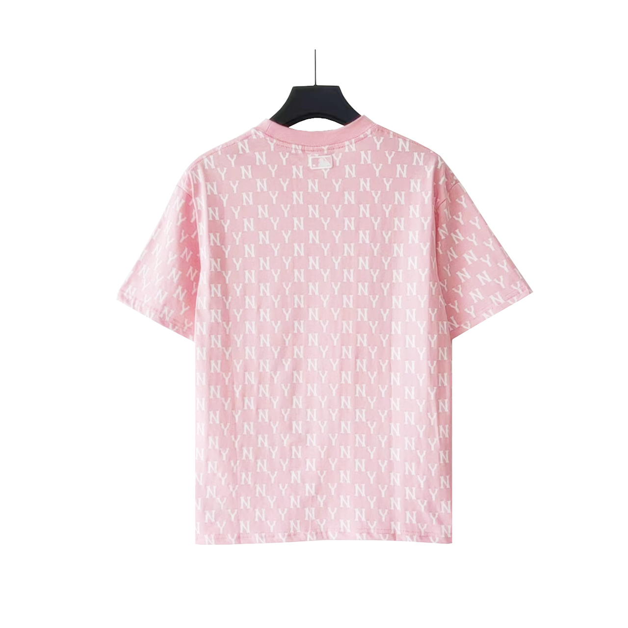 MLB 绣制小标满印字母短袖T桖 黑色 卡其 杏色 藏青 粉色-Chinese UA Cheap High Quatity Brand Clothes Bags handbags Sneakers wholesale wholesaler seller from China Factory suppliers Fashion Clothing Shoes best Quality Beautiful Price MLB 绣制小标满印字母短袖T桖 黑色 卡其 杏色 藏青 粉色