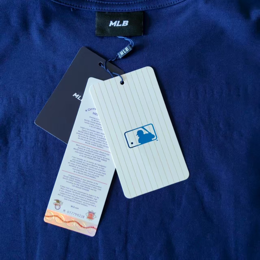 MLB 后背腰果花NY字母大印花T恤 搭配精致腰果花边框 白色 黑色 藏青 天蓝-Chinese UA Cheap High Quatity Brand Clothes Bags handbags Sneakers wholesale wholesaler seller from China Factory suppliers Fashion Clothing Shoes best Quality Beautiful Price MLB 后背腰果花NY字母大印花T恤 搭配精致腰果花边框 白色 黑色 藏青 天蓝