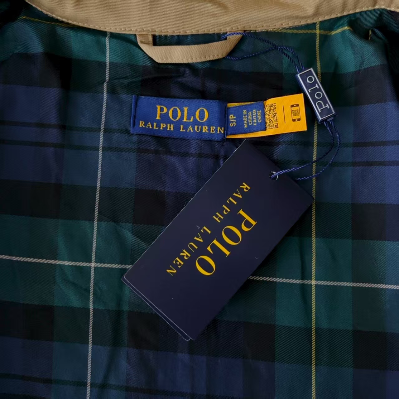 Ralph Lauren/拉夫劳伦 哈林顿老钱风小标刺绣夹克外套