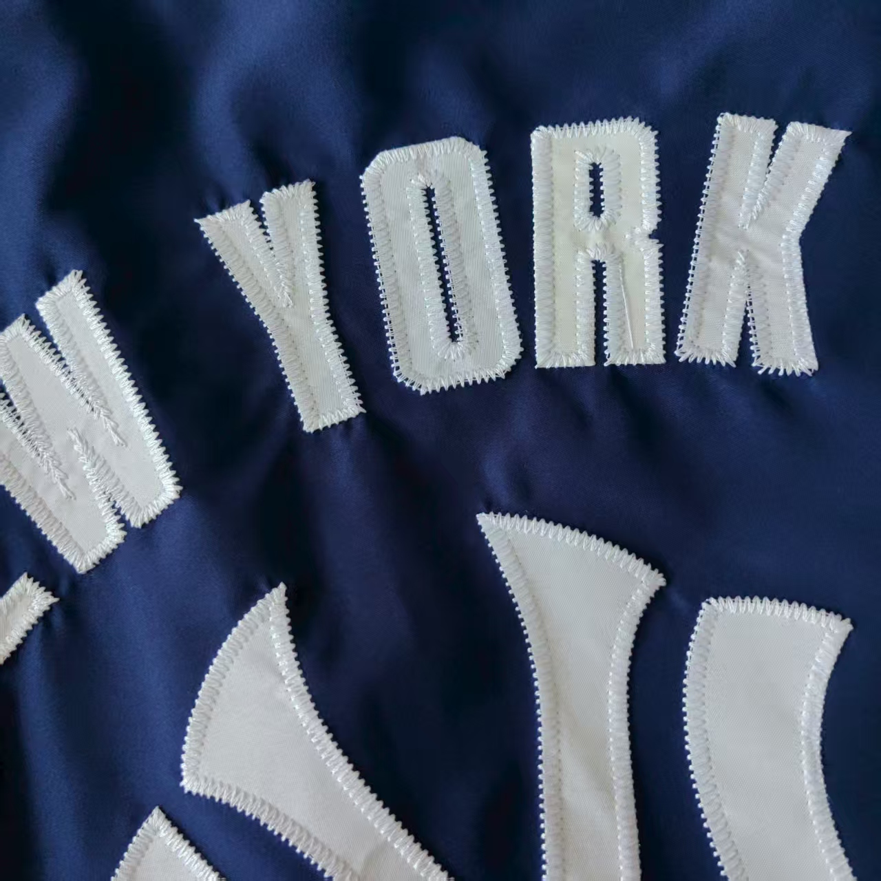 MLB 刺绣小标后背大LOGO棒球服 NY棒球服