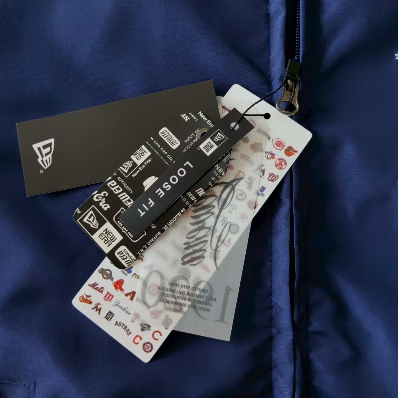MLB 刺绣小标后背大LOGO棒球服 NY棒球服