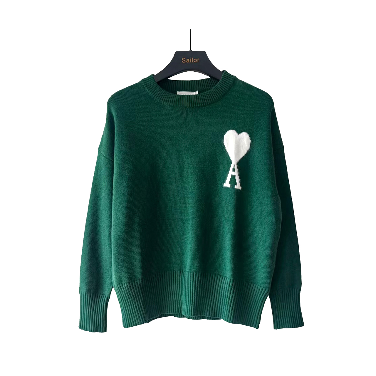 本地自取 💰190 实拍细节图 +尺码表
AMI/艾米 马卡龙色系爱心提花针织圆领长袖毛衣
洗水唛吊牌主麦均为最新版本和图不一样
面料:羊毛混纺
工艺:提花爱心圆领针织
颜色:天蓝 绿色 红色 黑色 藏青色 白色 深灰色 浅灰色 CR001@
码数:S M L XL