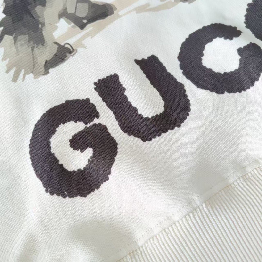 Gucci/古驰 忠诚的雪瑞纳圆领卫衣-High Quatity Cheap Brand wholesale wholesaler seller Clothes Bags handbags Sneakers Top Fashion Clothing Shoes from China Factory Chinese suppliers best Quality Beautiful Price Gucci/古驰 忠诚的雪瑞纳圆领卫衣