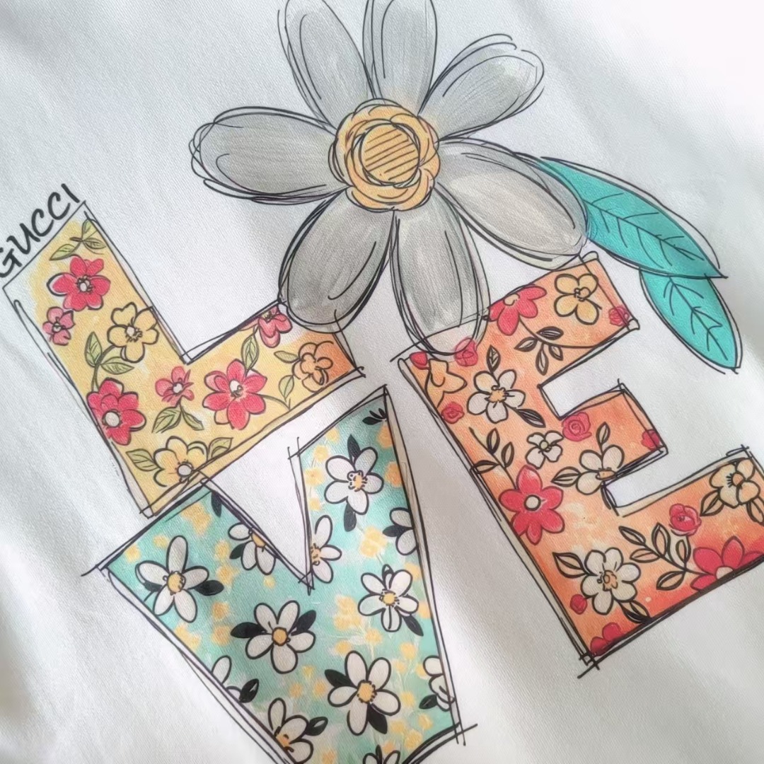 Gucci/古驰 春暖花开圆领卫衣 Gucci新品秋冬系列高克重卫衣