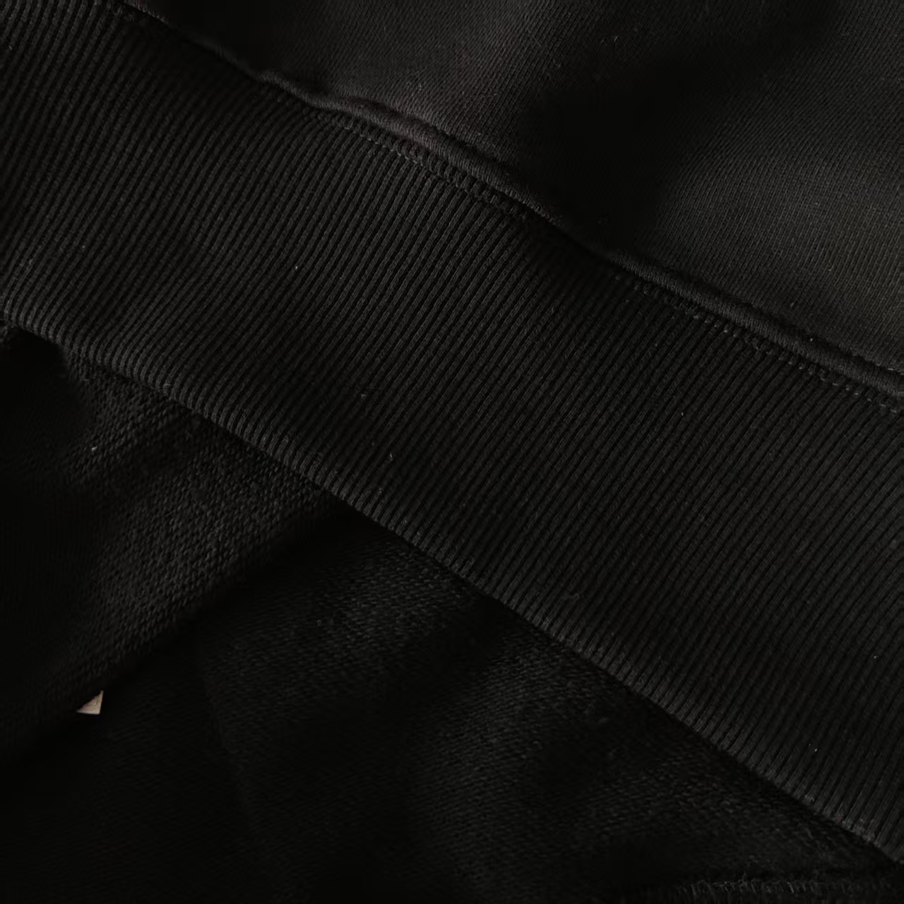 Gucci /古驰 刺绣logo连帽卫衣 黑色