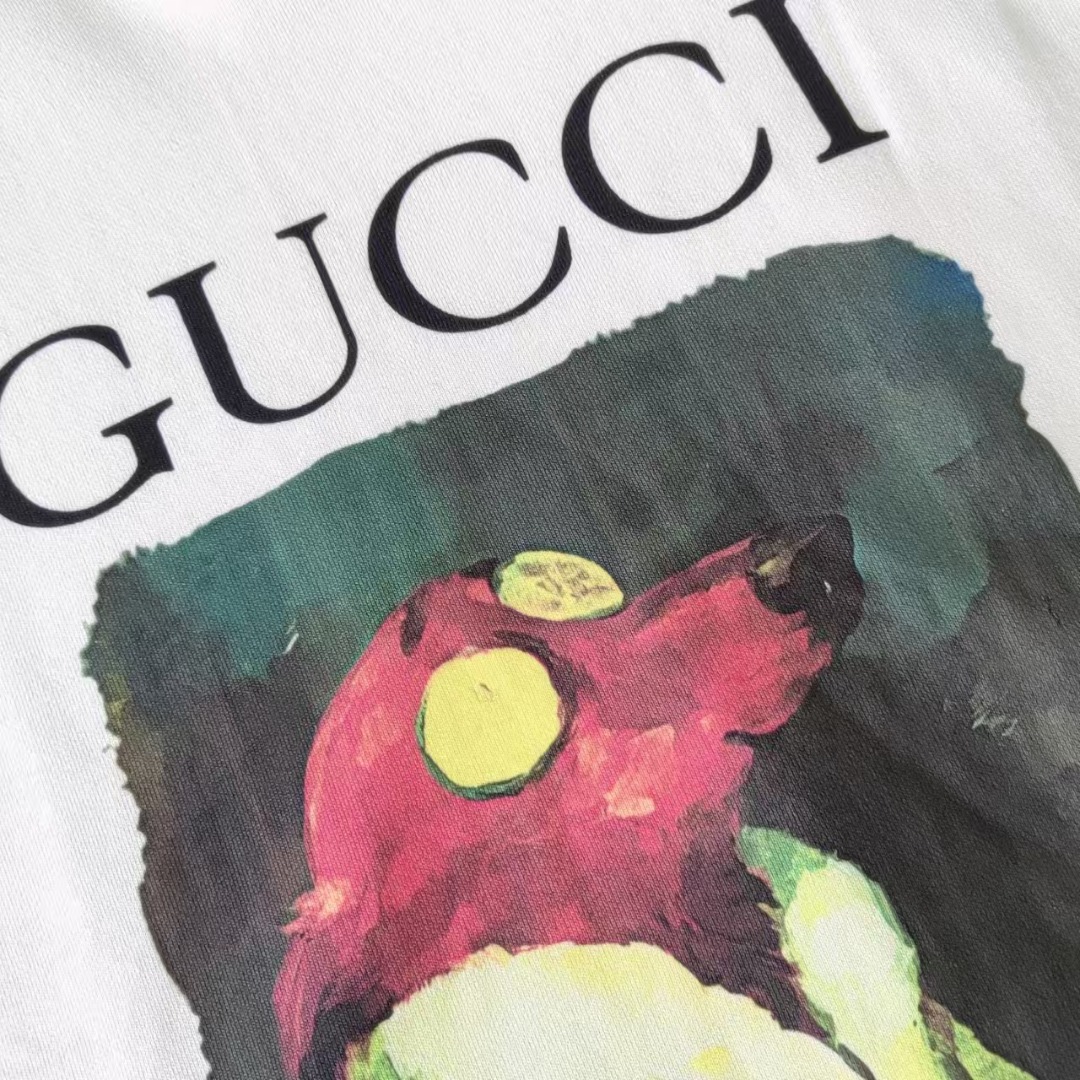Gucci /古驰 趣味卡通圆领卫衣 黑色